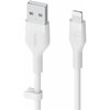 Kabel USB - Lightning BELKIN Silicone 3 m Biały Obsługiwane zasilanie [W] do 12