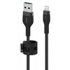 Kabel USB - Lightning BELKIN Braided Silicone 1 m Czarny Rodzaj Kabel