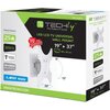 Uchwyt TECHLY do TV 19-37 cali ICA-LCD 2900 Biały Minimalna odległość od ściany/sufitu [mm] 63.5