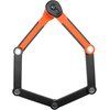 Zapięcie rowerowe KRYPTONITE Evolution 790 Folding lock Składane Czarno-pomarańczowy Materiał Tworzywo sztuczne