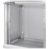 Szafa RACK QOLTEC 19" 12U 54487 600 x 600 mm, Wisząca Szary Szerokość [mm] 600
