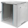 Szafa RACK QOLTEC 19" 12U 54487 600 x 600 mm, Wisząca Szary Standard 19"