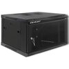 Szafa RACK QOLTEC 19" 6U 54489 600 x 600 mm, Wisząca Czarny