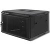 Szafa RACK QOLTEC 19" 6U 54489 600 x 600 mm, Wisząca Czarny Standard 19"