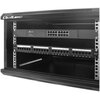 Szafa RACK QOLTEC 19" 6U 54489 600 x 600 mm, Wisząca Czarny Waga [kg] 17.9