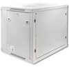 Szafa RACK QOLTEC 19" 9U 54484 600 x 450 mm, Wisząca Szary Głębokość [mm] 450