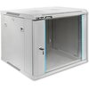 Szafa RACK QOLTEC 19" 9U 54486 600 x 600 mm, Wisząca Szary Standard 19"