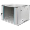 Szafa RACK QOLTEC 19" 9U 54486 600 x 600 mm, Wisząca Szary Wysokość wewnętrzna 9U