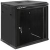 Szafa RACK QOLTEC 19" 12U 54488 600 x 450 mm, Wisząca Czarny Standard 19"