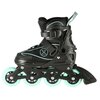 Łyżworolki NILS EXTREME NA11008 (rozmiar 35-38) Czarno-miętowy Rozmiar 35 - 38