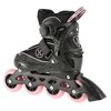 Łyżworolki NILS EXTREME NA11008 (rozmiar 35-38) Czarno-fioletowy Łożyska ABEC-7