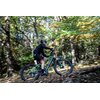 Kask rowerowy URBAN PRIME UP-HLM-EBK-BG Czarno-zielony MTB (rozmiar L) + Magnetyczne okulary przeciwsłoneczne Rozmiar L