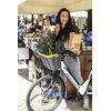 Koszyk na rower URBAN PRIME UP-BSK-EBK Plastikowy Materiał Tworzywo sztuczne