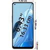 Smartfon OPPO Reno 7 Lite 8/128GB 5G 6.43" Czarny Aparat Tylny 64 Mpx + 2x2 Mpx, Przedni 16 Mpx