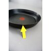 U Zestaw patelni TEFAL Chef 22 cm i 28 cm Kolor Czarny