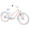 Rower miejski PLUMBIKE La Donna Natalie 7B 26 cali damski Różowo-błękitny Liczba biegów 7