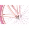 Rower miejski PLUMBIKE La Donna Kim 7B 26 cali damski Różowy Pedały w zestawie Tak