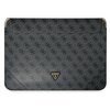 Etui na laptopa GUESS 4G Uptown Triangle Logo Sleeve 13/14 cali Czarny