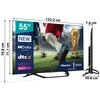 Telewizor HISENSE 55A63H 55'' LED 4K VIDAA Dolby Vision Smart TV Tak