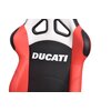 Fotel DUCATI HA-777E-DUC2 Czarno-biało-czerwony Rekomendowany wzrost [cm] 120 - 185