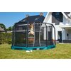 Trampolina SALTA Premium Ground 427 cm Zielony Materiał wykonania Stal ocynkowana