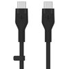 Kabel USB-C - USB-C BELKIN Silicone Boost Charge Flex 1m Czarny