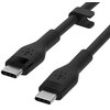 Kabel USB-C - USB-C BELKIN Silicone Boost Charge Flex 1m Czarny Rodzaj Kabel