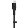 Kabel USB-C - USB-C BELKIN Silicone Boost Charge Flex 1m Czarny Gwarancja 24 miesiące