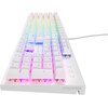 Klawiatura GENESIS Thor 303 Biały Interfejs USB