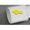 U Syfon brodzikowo-wannowy CGS ST7990.01+ST45 Chrom System przelewowy Nie
