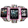 U Smartwatch BEMI Kix-M Różowy Wykonanie paska Silikon