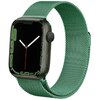 Pasek CRONG Milano Steel do Apple Watch (38/40/41mm) Zielony