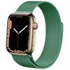 Pasek CRONG Milano Steel do Apple Watch (38/40/41mm) Zielony Kolor Zielony