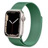 Pasek CRONG Milano Steel do Apple Watch (44/45/46/49mm) Zielony