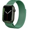 Pasek CRONG Milano Steel do Apple Watch (44/45/46/49mm) Zielony Materiał Stal nierdzewna