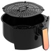 Air Fryer Frytkownica beztłuszczowa TURBOTRONIC TT-AF9D Czarny Zakres temperatury (min-max) 50 - 200 °C