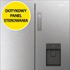 Lodówka HAIER HFW7819EWMP Side by Side No frost 192.5cm Srebrna Podajnik wody System ABT  Sterowanie Elektroniczne