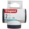 Rozgałęziacz LEGRAND 049437 Kolor Biało-czarny