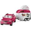 Zestaw figurek Końskie przygody z samochodem i przyczepą SCHLEICH 42535 Płeć Dziewczynka