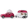 Zestaw figurek Końskie przygody z samochodem i przyczepą SCHLEICH 42535 Wiek 5+