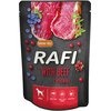 Karma dla psa RAFI Wołowina z borówką i żurawiną 300 g