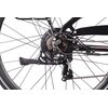 Rower elektryczny BOTTECCHIA BE16 E-City Man M20 28 cali Czarno-czerwony Kolekcja 2022