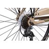 Rower trekkingowy LOMBARDO Mirafiori 270 M19 28 cali męski Brązowo-czarny mat Kolory dostępne w ofercie producenta Czarno-brązowy
