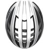 Kask rowerowy ABUS Aventor Srebrno-czarny Szosowy (rozmiar M) Materiał skorupy Tworzywo sztuczne