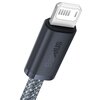 Kabel USB - Lightning BASEUS Dynamic 2 m Szary Obsługiwane zasilanie [W] do 100