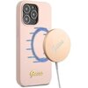 Etui GUESS Silicone Script z MagSafe do Apple iPhone 13 Pro Max Różowy Marka telefonu Apple