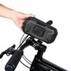 Torba rowerowa na kierownicę TECH-PROTECT XT3 Bike Mount Czarny Materiał Poliwęglan