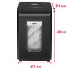 REXEL ProMax QS RSX1538 38l, P-4, Konfetti, Funkcja cofania Niszczy Karty kredytowe