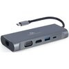 Hub GEMBIRD A-CM-COMBO7-01 USB Typu C, Pasywny