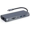 Hub GEMBIRD A-CM-COMBO7-01 USB Typu C, Pasywny Typ Pasywny